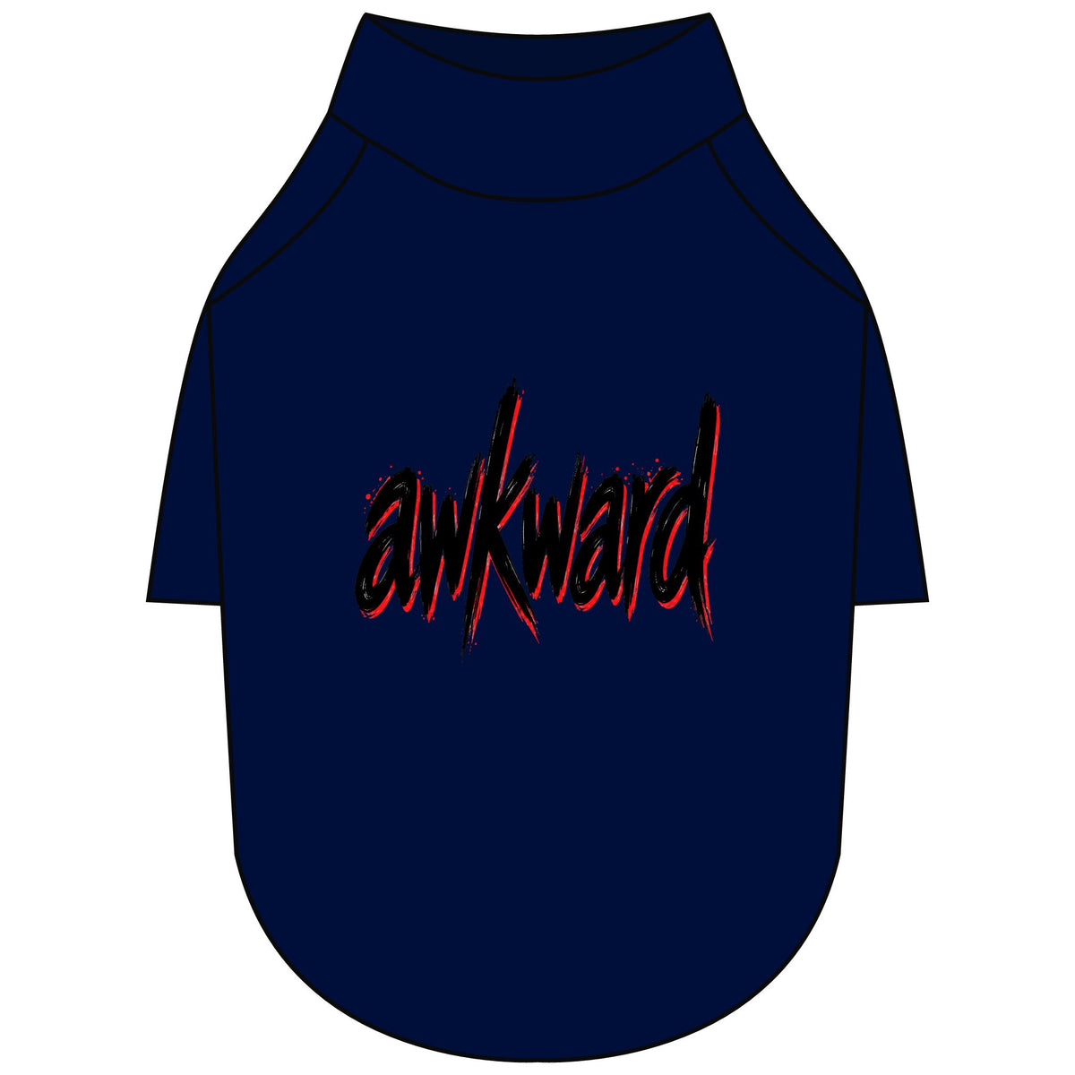 Awkward Pet T-Shirt — Raglan Shirt for Dogs & Cats