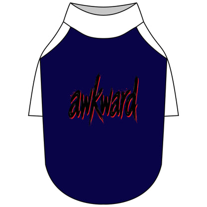 Awkward Pet T-Shirt — Raglan Shirt for Dogs & Cats