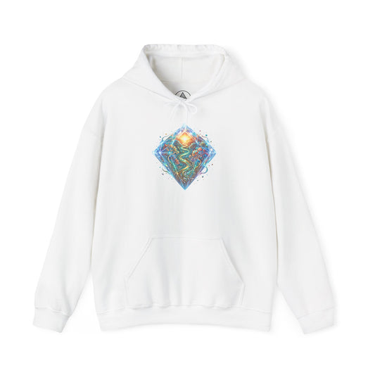 Recovery Warriors Spiritual Healing Hoodie – Jewel Emblem Pullover