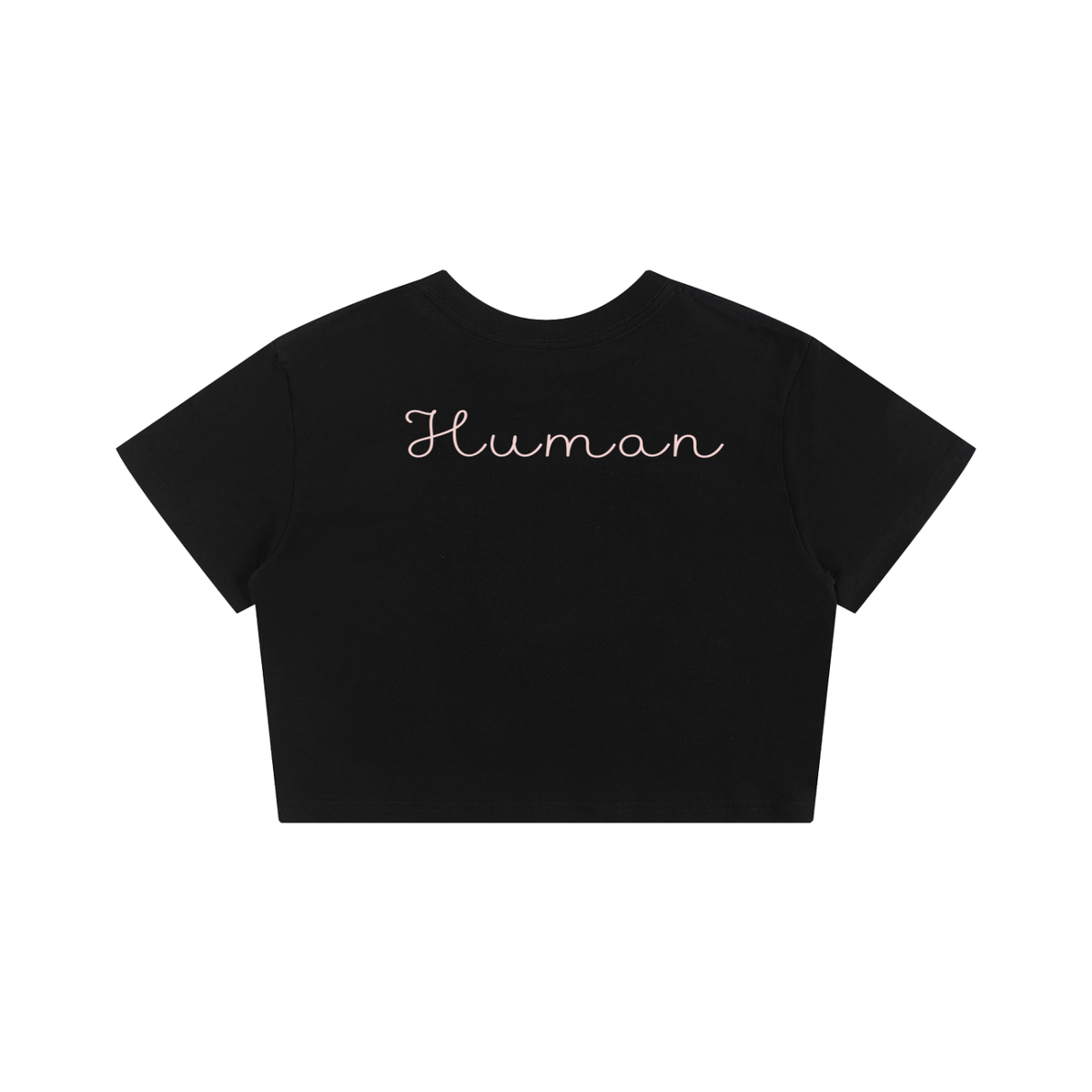 Hello My Name Is Human Cotton Baby Tee