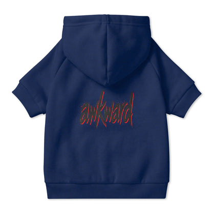 awkward Pet Hoodie with Collar Hole