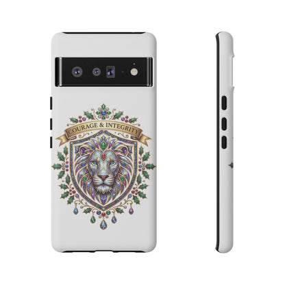 Courage & Integrity Lion Phone Case