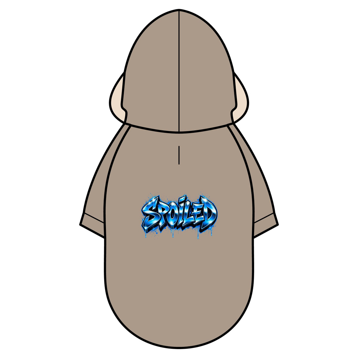 Spoiled Graphic Pet Parka Jacket