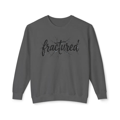 Fractured Script Crewneck Sweatshirt