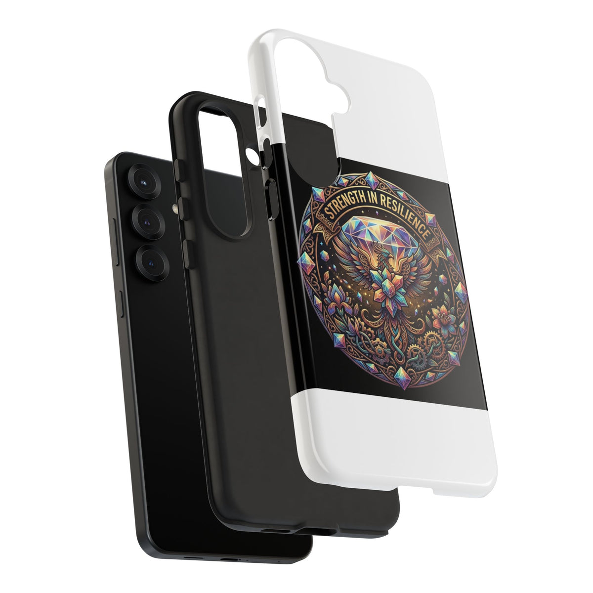 Phone Case — Strength in Resilience Phoenix Design