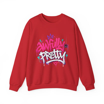 Awfully Pretty Graffiti Sweatshirt