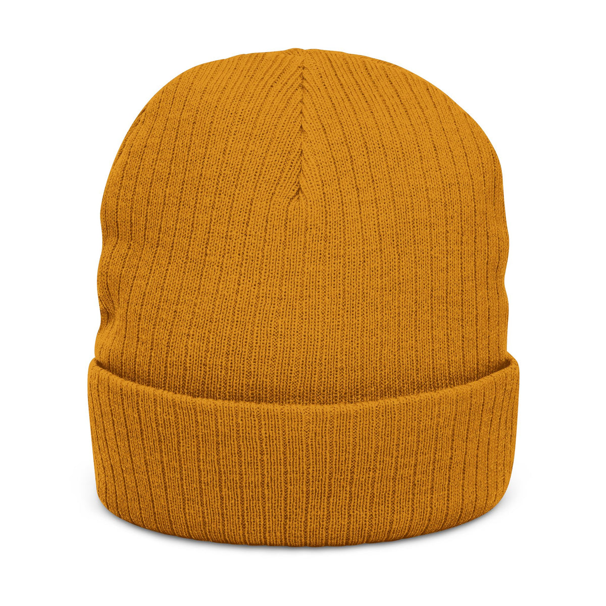 Ribbed Knit Beanie with “Awfully Pretty” Embroidery