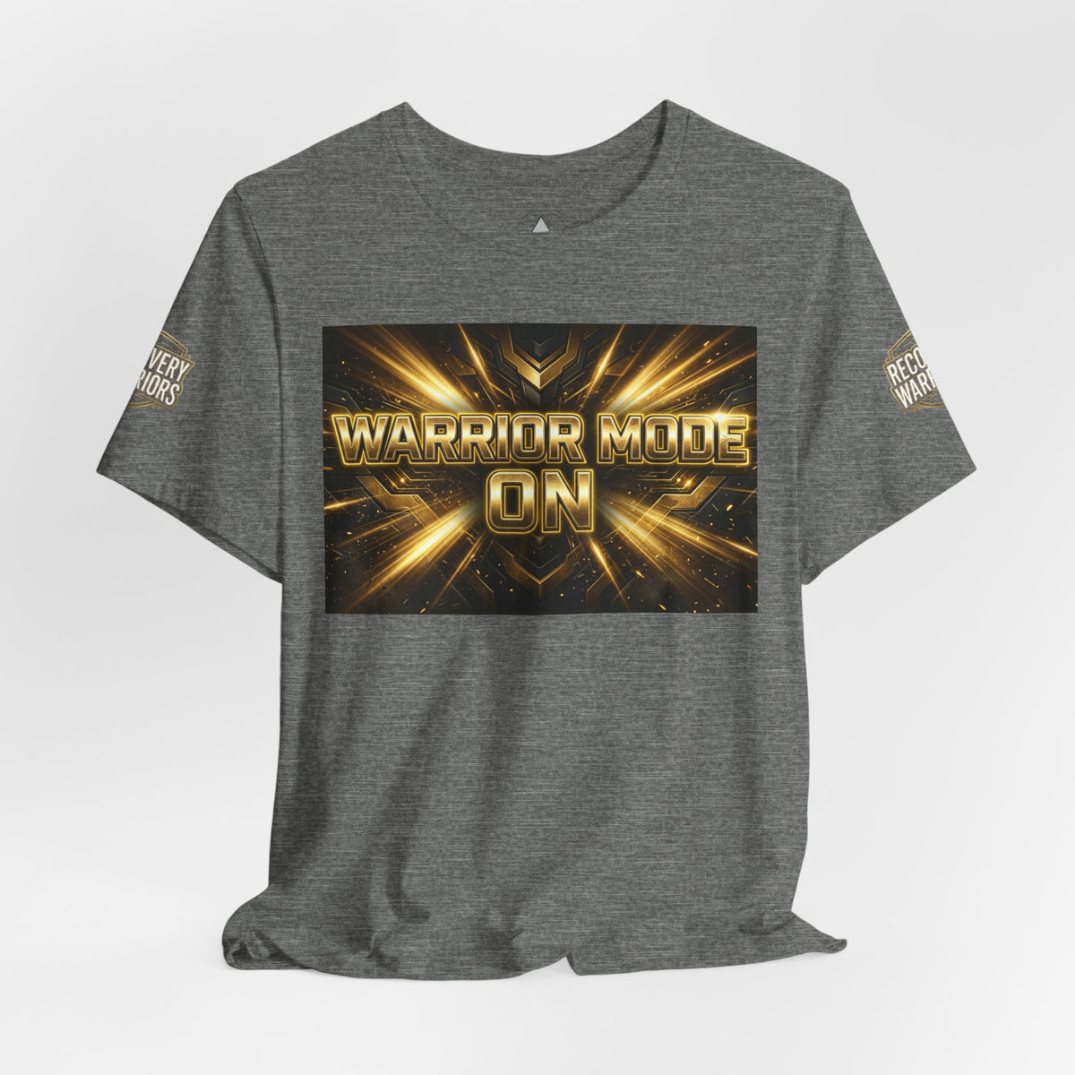 Warrior Mode On T-Shirt – Motivational Recovery Tee