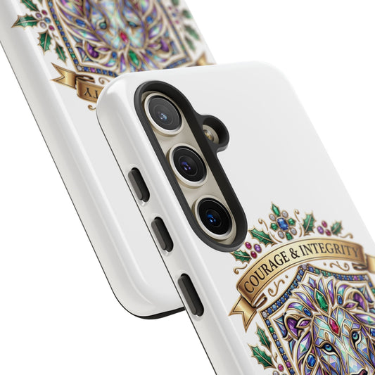 Courage & Integrity Lion Phone Case