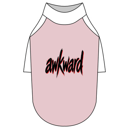 Awkward Pet T-Shirt — Raglan Shirt for Dogs & Cats