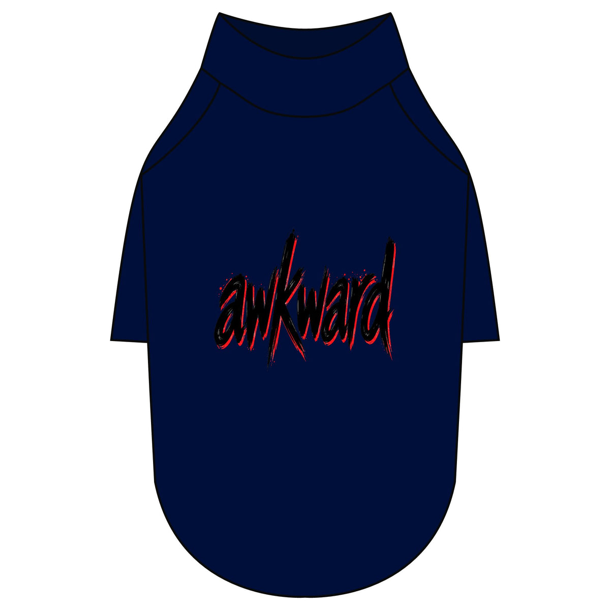 Awkward Pet T-Shirt — Raglan Shirt for Dogs & Cats