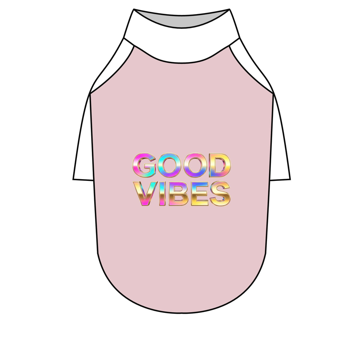 Good Vibes Pet Raglan T-Shirt