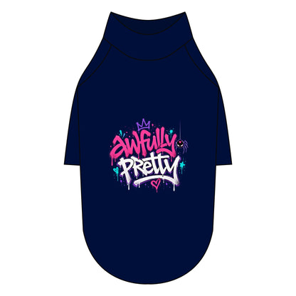 Awfully Pretty Graffiti Pet Raglan T-Shirt