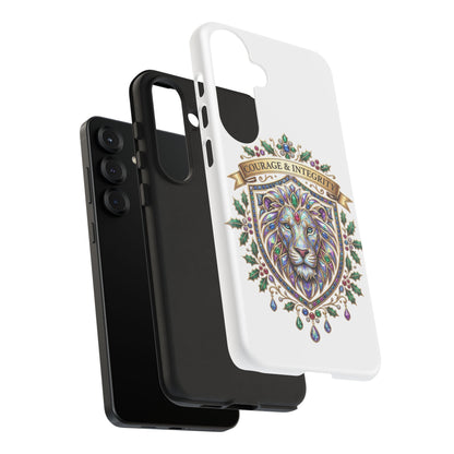 Courage & Integrity Lion Phone Case