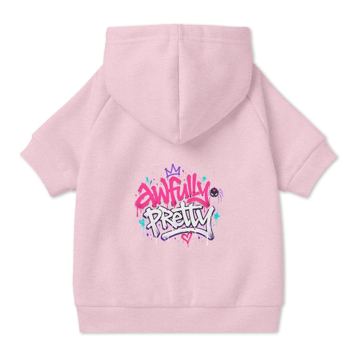 Awfully Pretty Graffiti Pet Hoodie