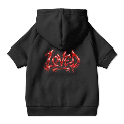 Loved Gothic Pet Hoodie