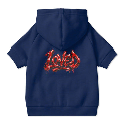 Loved Gothic Pet Hoodie