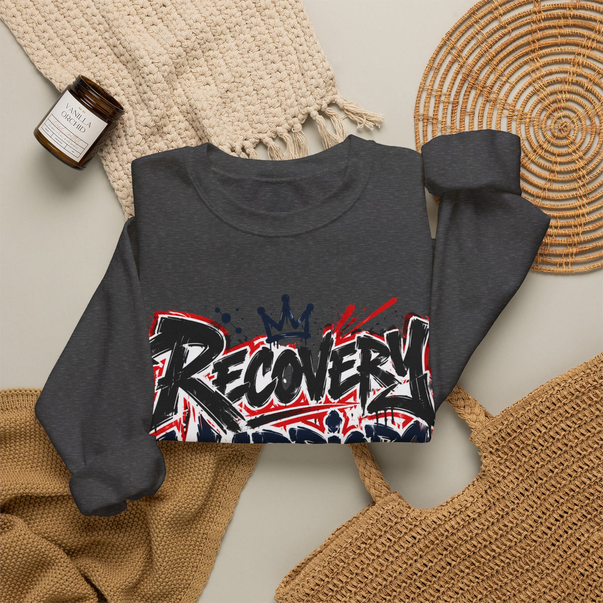 Recovery Warriors 26 Graphic Sweatshirt