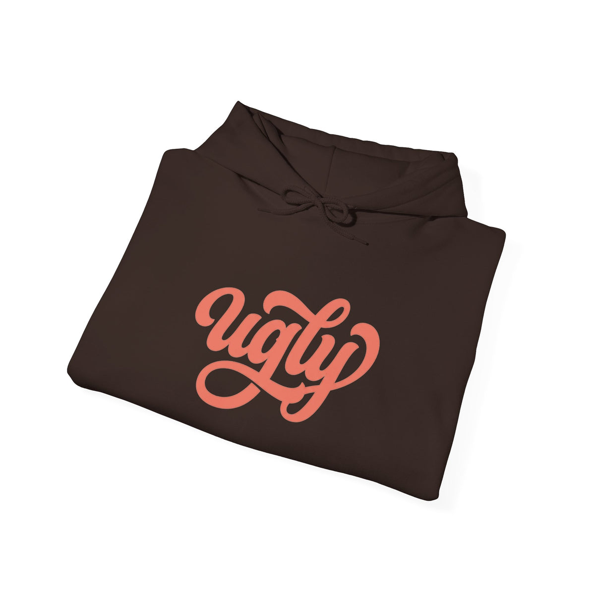 Hoodie — 'Ugly' Script Front & 'Recovery Warriors' Back Pullover