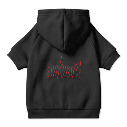 awkward Pet Hoodie with Collar Hole