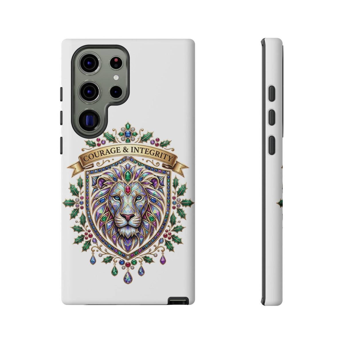 Courage & Integrity Lion Phone Case