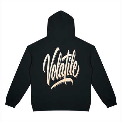 VOLATILE Bear Graphic Heavyweight Full Zip Hoodie