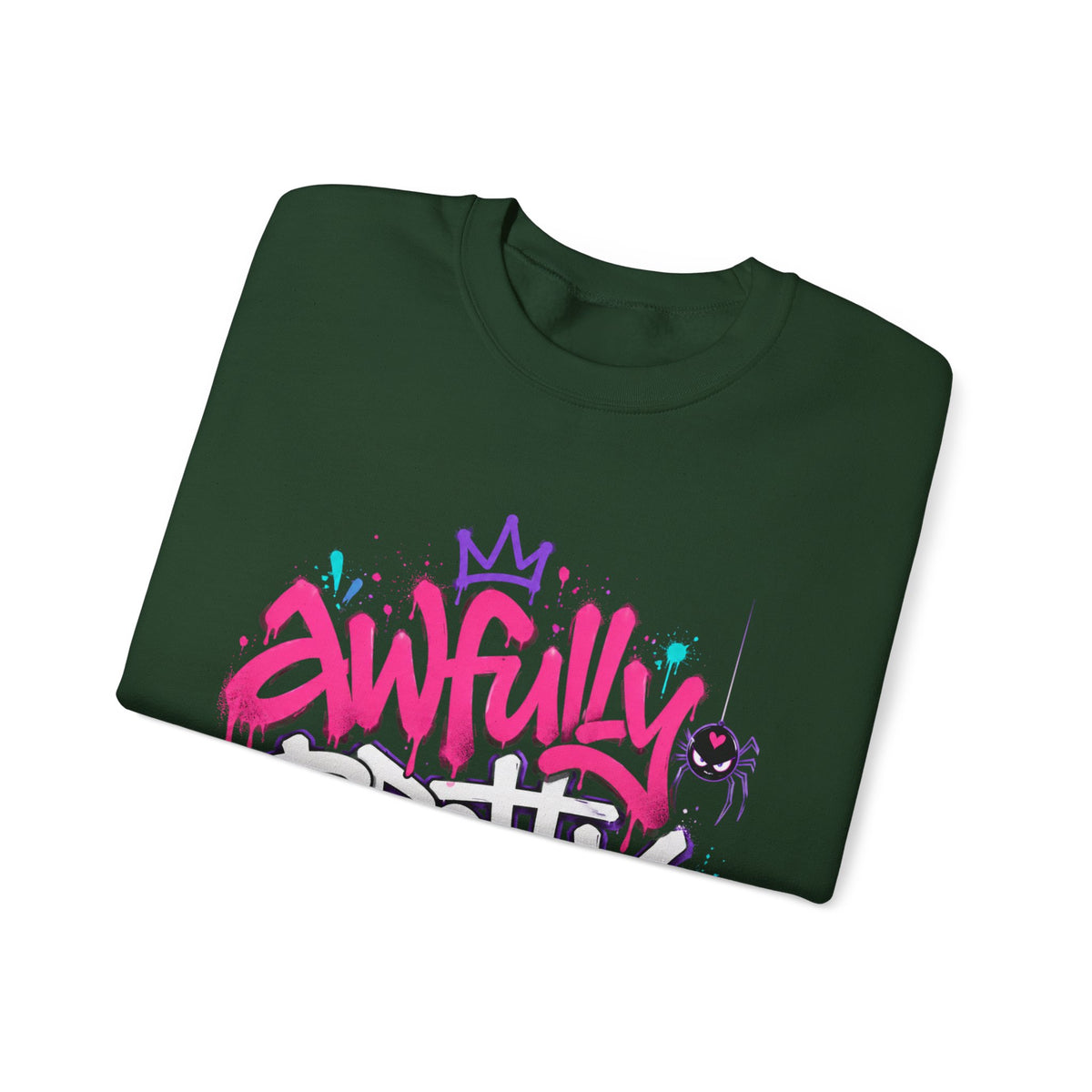 Awfully Pretty Graffiti Sweatshirt