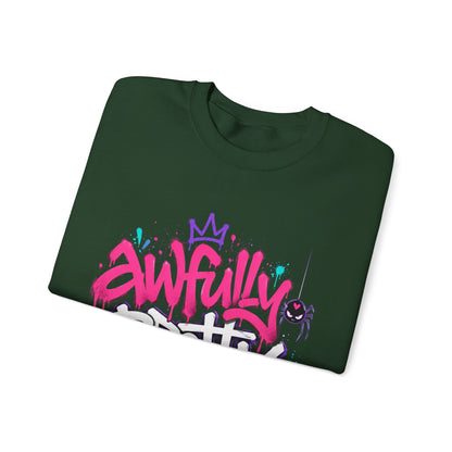 Awfully Pretty Graffiti Sweatshirt