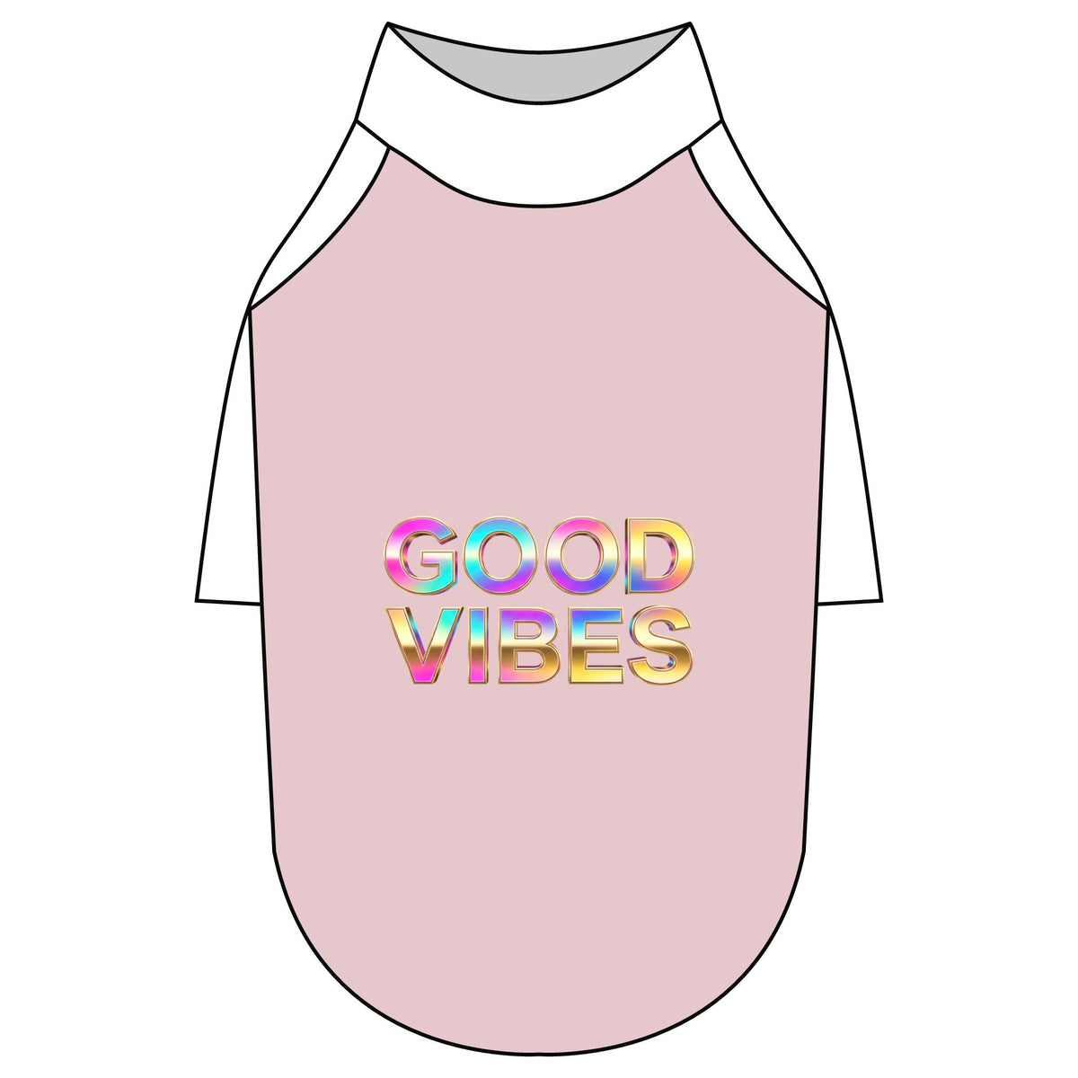 Good Vibes Pet Raglan T-Shirt