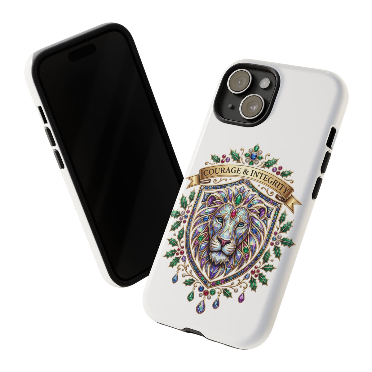 Courage & Integrity Lion Phone Case