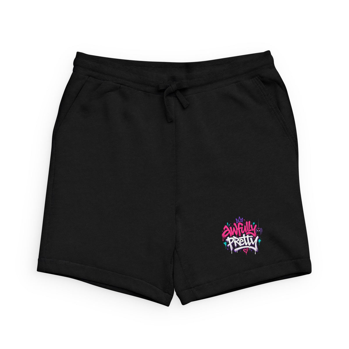 “Awfully Pretty” Graphic Sweatshorts