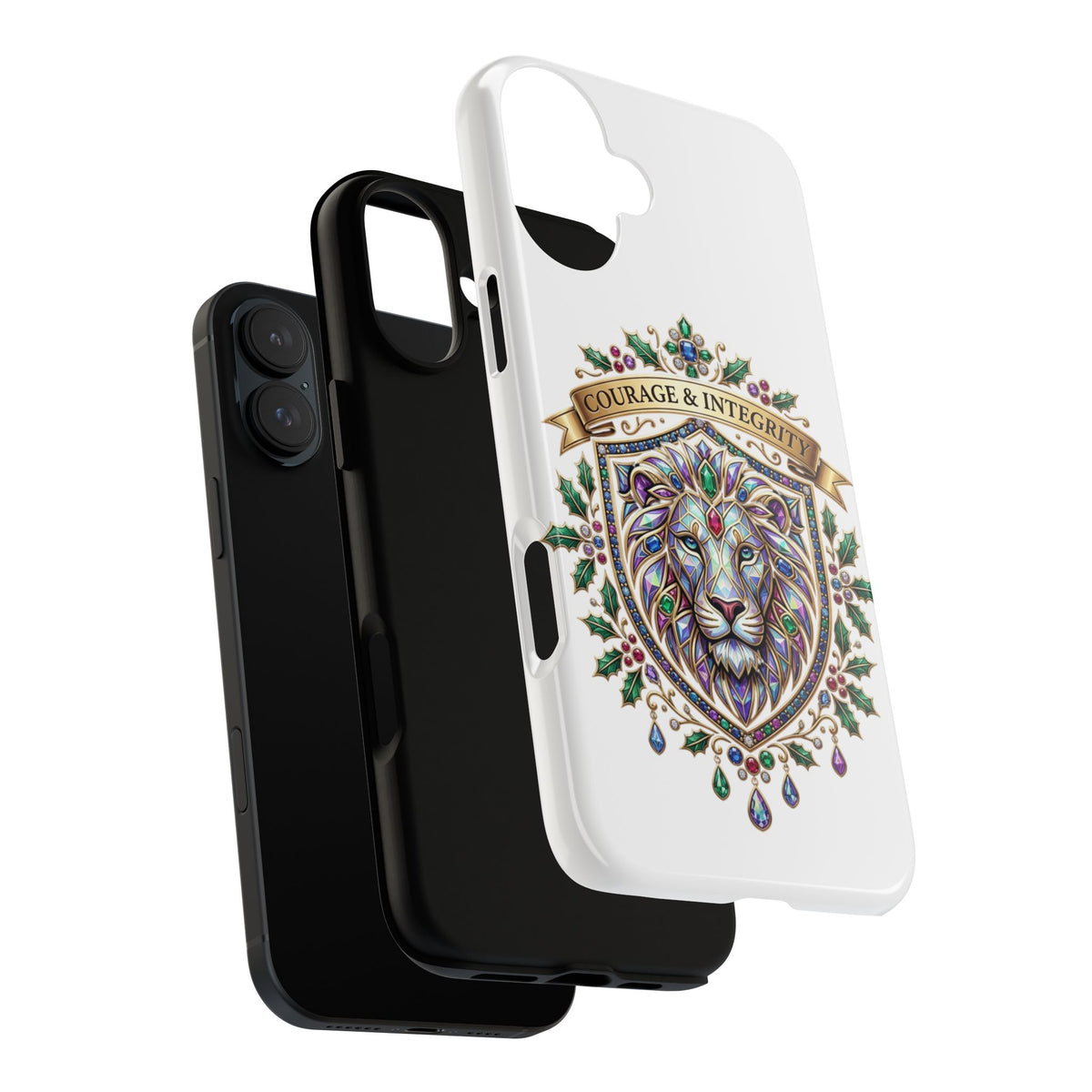 Courage & Integrity Lion Phone Case