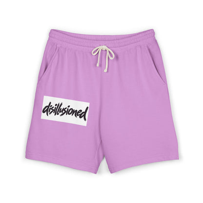 'disillusioned' Fleece Sweat Shorts — Garment-Dyed Lightweight Lounge Shorts