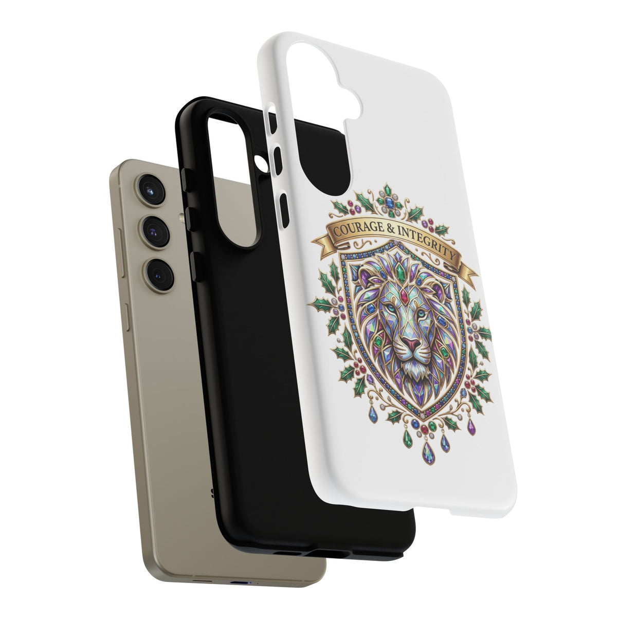 Courage & Integrity Lion Phone Case