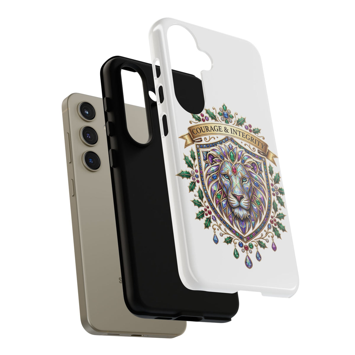 Courage & Integrity Lion Phone Case