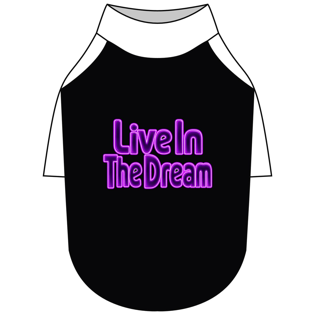 Live in the Dream Pet Raglan T-Shirt