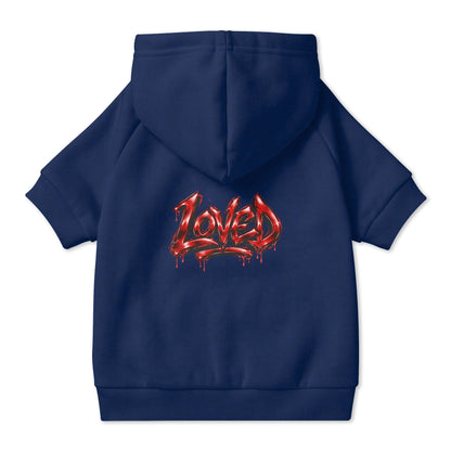 Loved Gothic Pet Hoodie