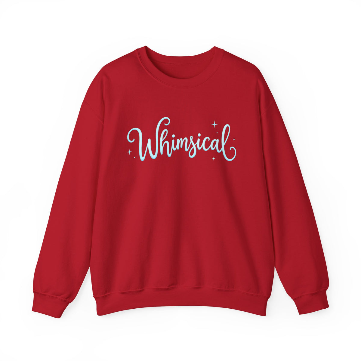 Whimsical Script Crewneck Sweatshirt