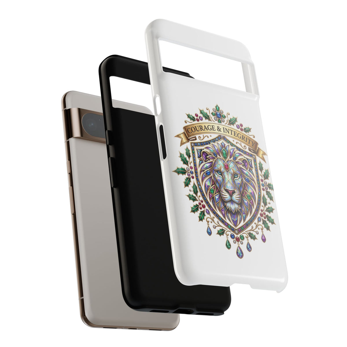 Courage & Integrity Lion Phone Case
