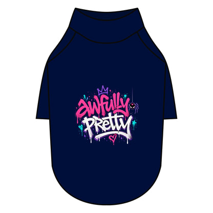 Awfully Pretty Graffiti Pet Raglan T-Shirt