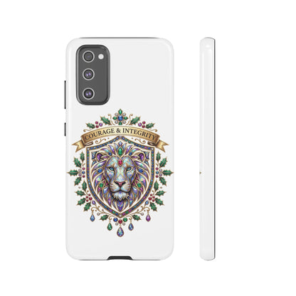 Courage & Integrity Lion Phone Case