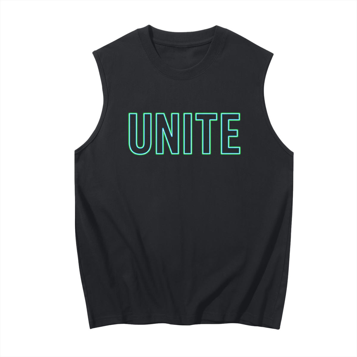 UNITE Men's Graphic Cotton Tank Top