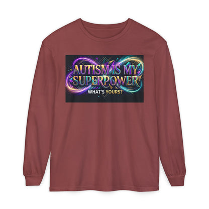 Autism Is My Superpower Long Sleeve Tee