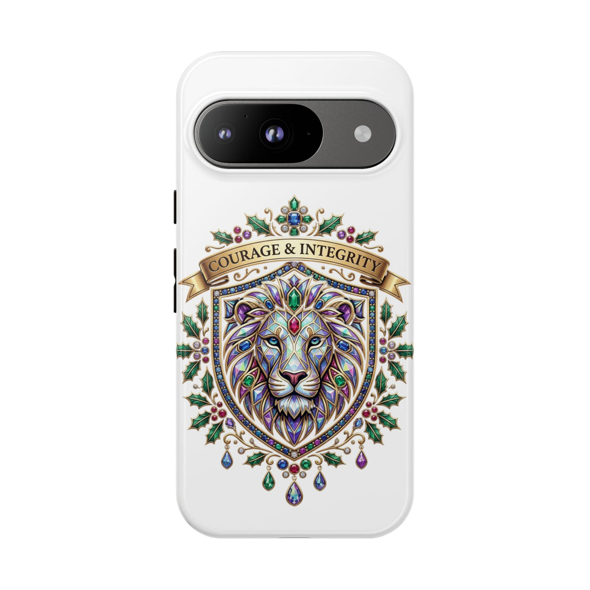 Courage & Integrity Lion Phone Case