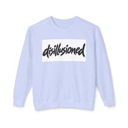 Disillusioned Crewneck Sweatshirt — Casual Graphic Pullover