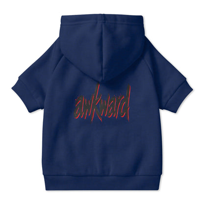awkward Pet Hoodie with Collar Hole
