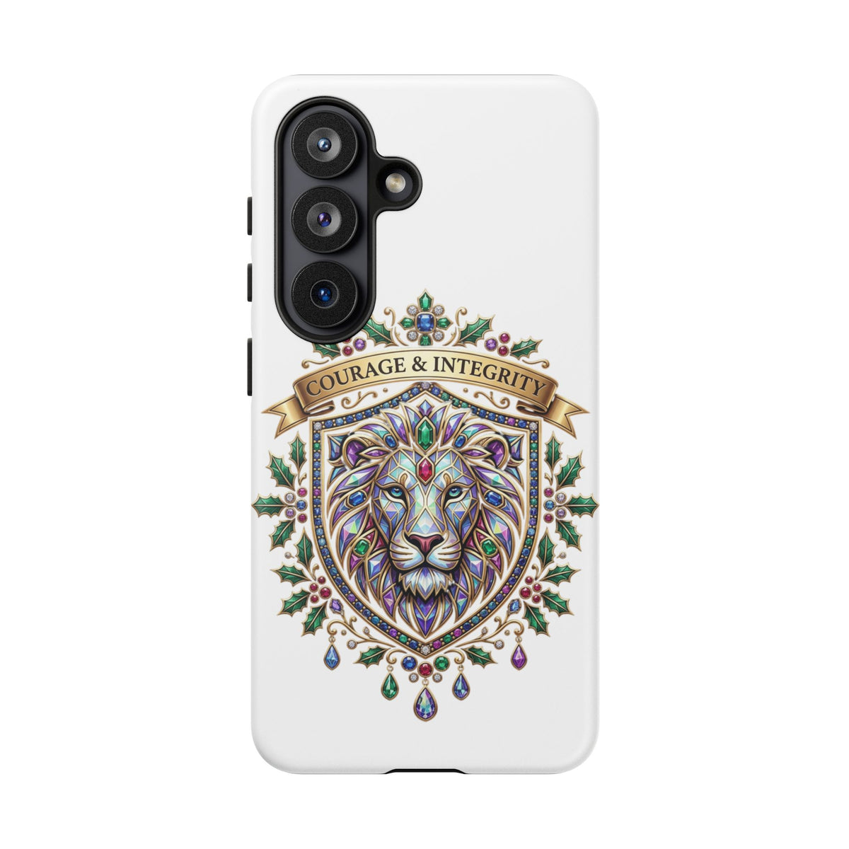 Courage & Integrity Lion Phone Case