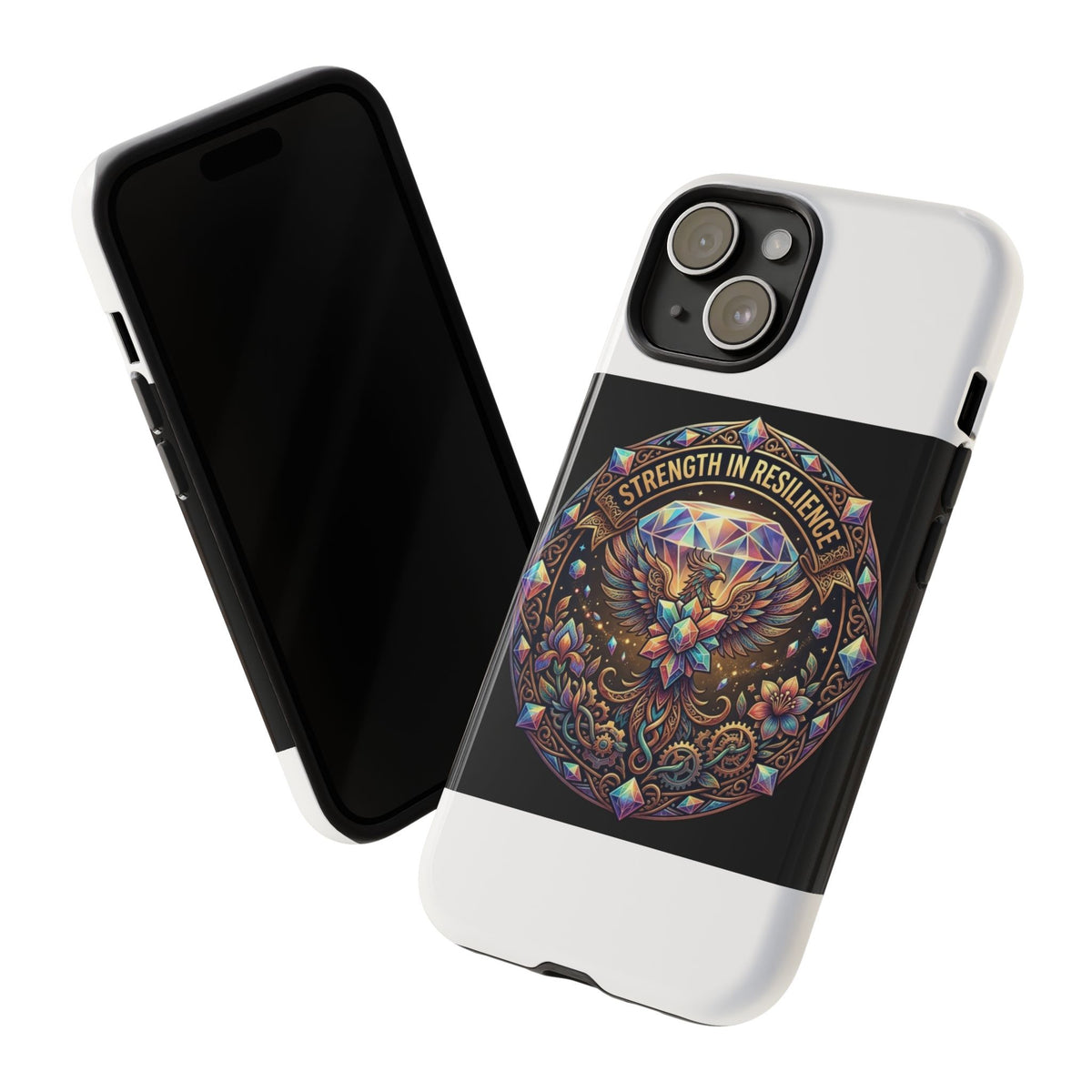 Phone Case — Strength in Resilience Phoenix Design