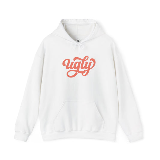 Hoodie — 'Ugly' Script Front & 'Recovery Warriors' Back Pullover
