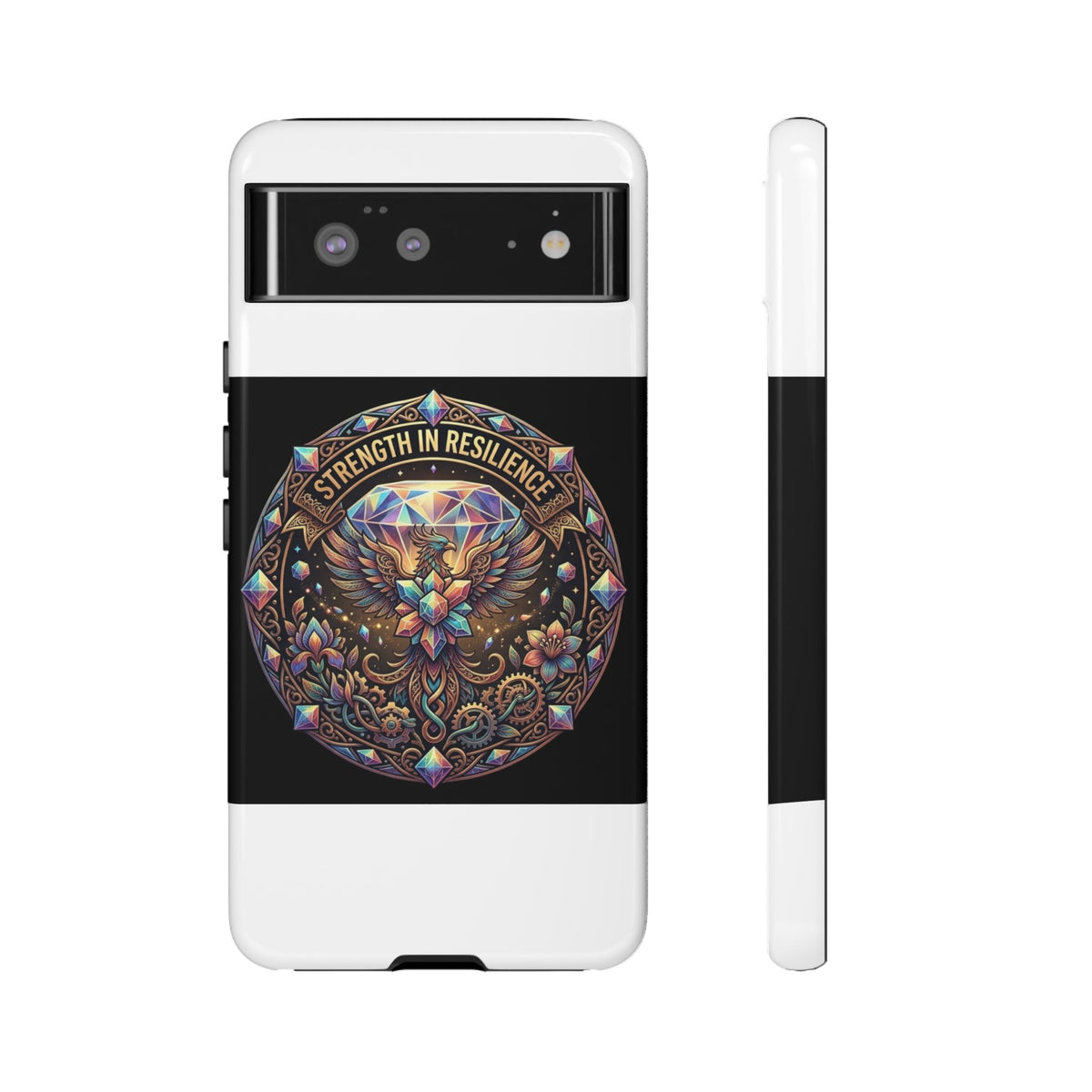 Phone Case — Strength in Resilience Phoenix Design